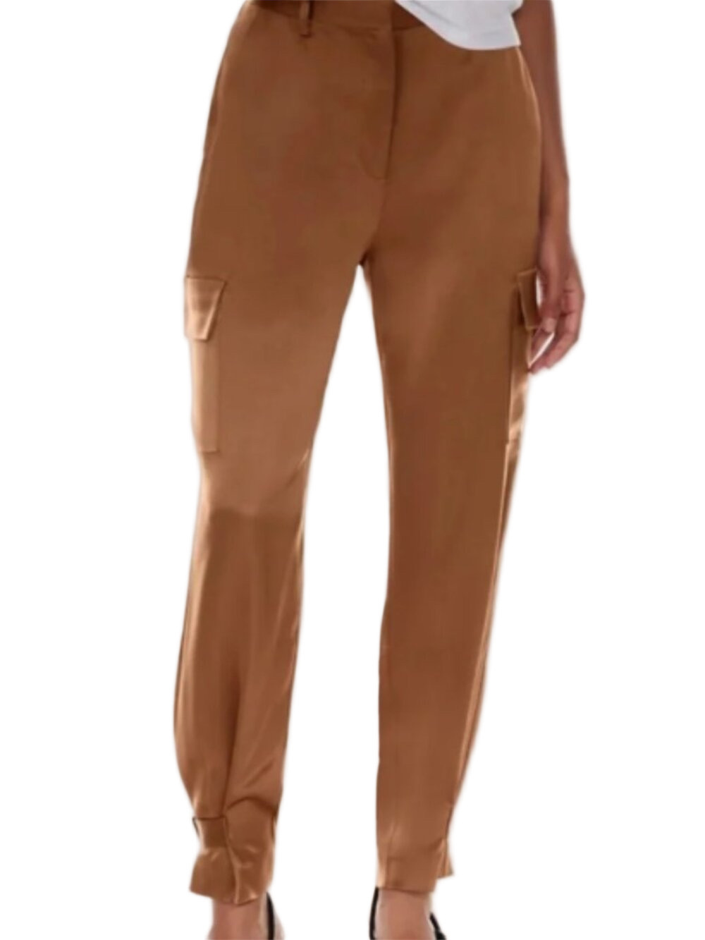 Aritzia Babaton Cargo Pants Bronze Brown Size 00